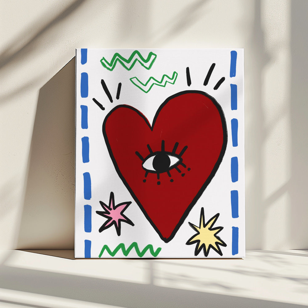 Hartvisie | Canvas