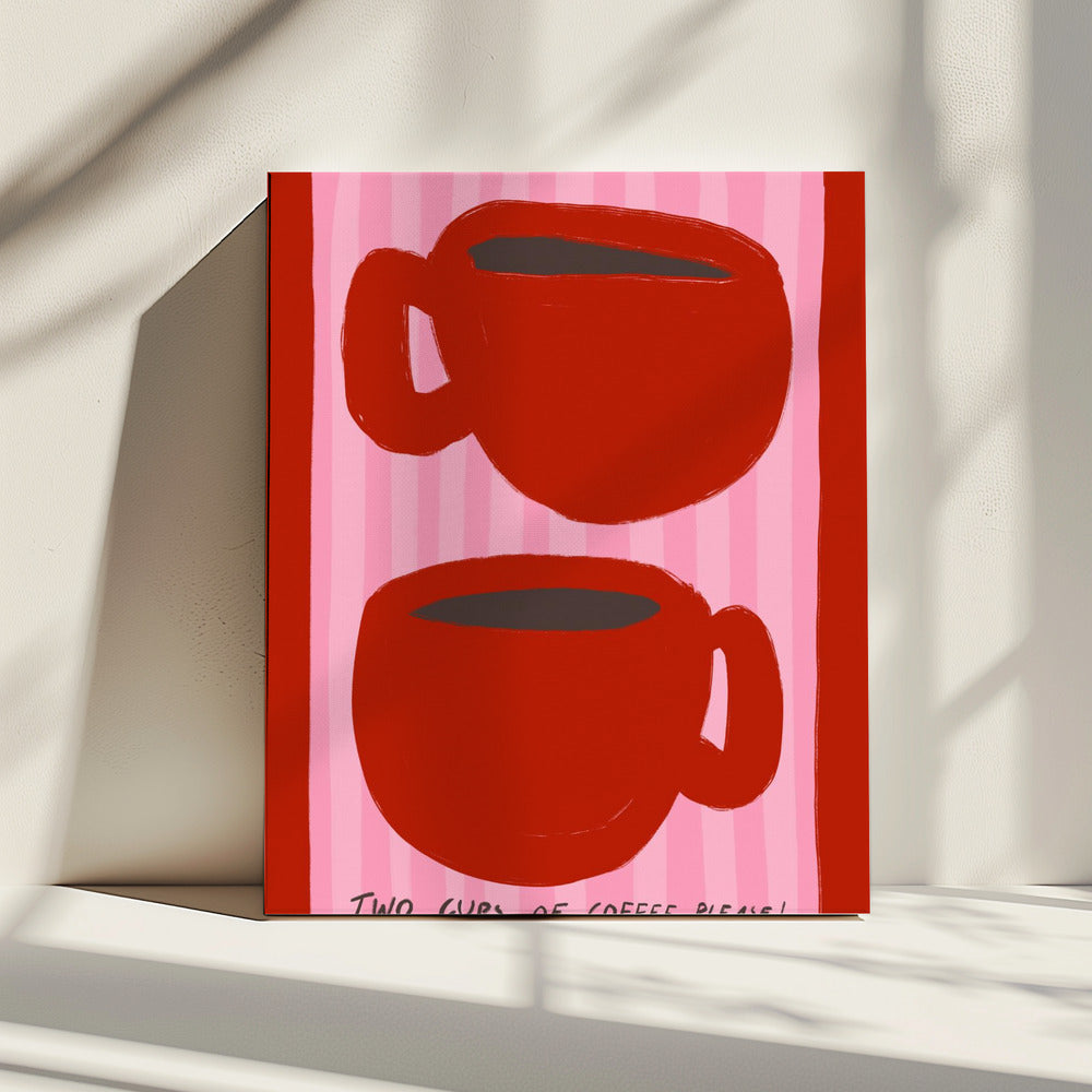 Dubbele Espresso Delight | Canvas