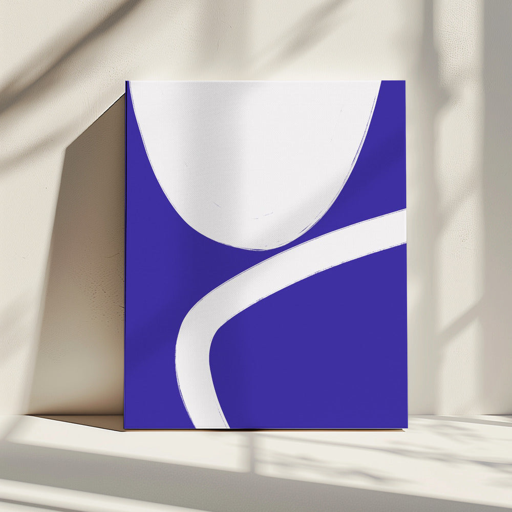 Gebogen elegantie | Canvas