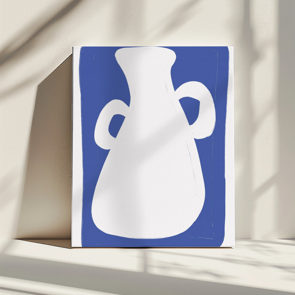 Vaas met twee handvatten | Canvas