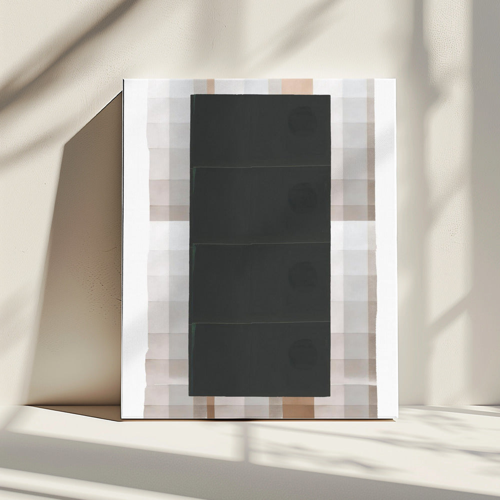 Monochrome lagen | Canvas