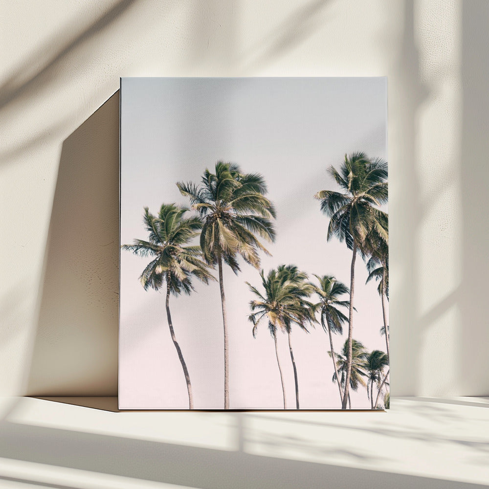 Blozende tropische bomen | Canvas