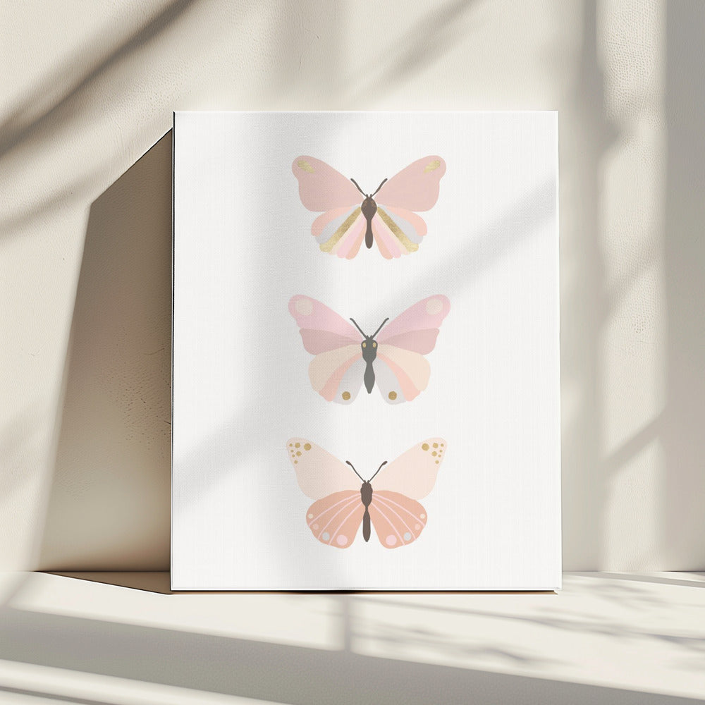 Vlinder 4 | Canvas