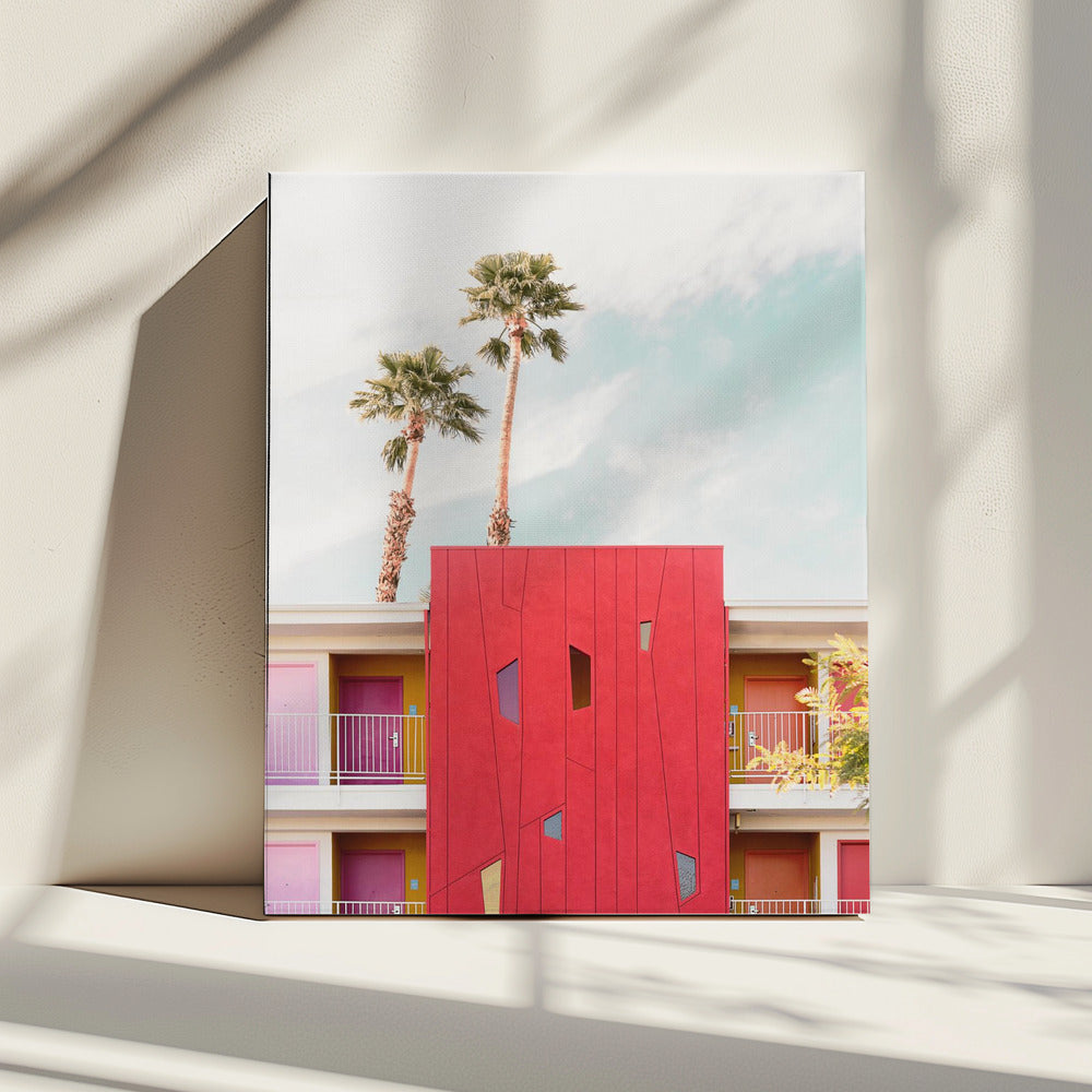 Palm Springs Kleuren | Canvas