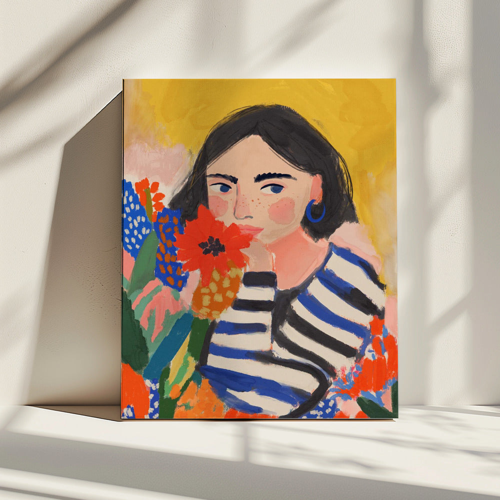 Gestreepte Dagdromen | Canvas