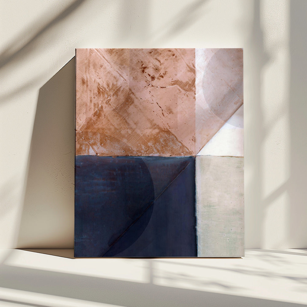 Abstract geometrisch patroon | Canvas
