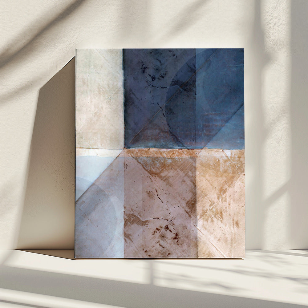 Abstract geometrisch patroon | Canvas