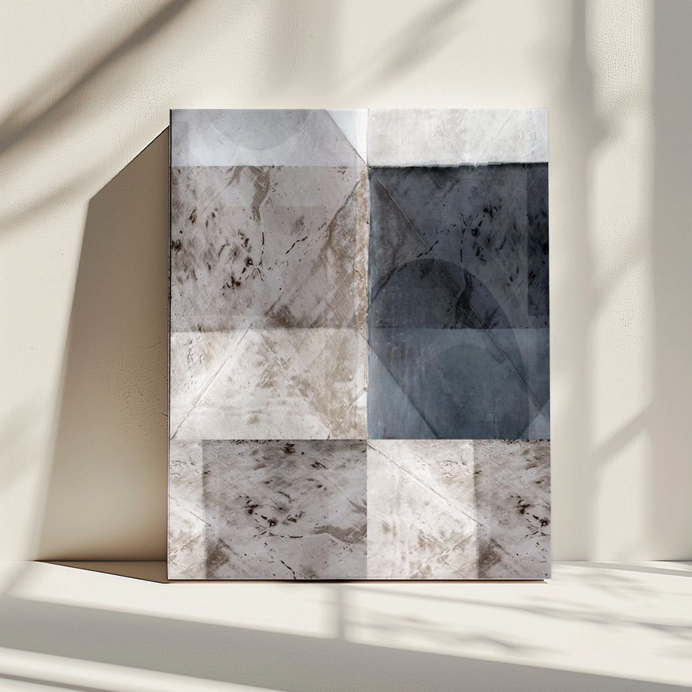 Abstract geometrisch patroon | Canvas