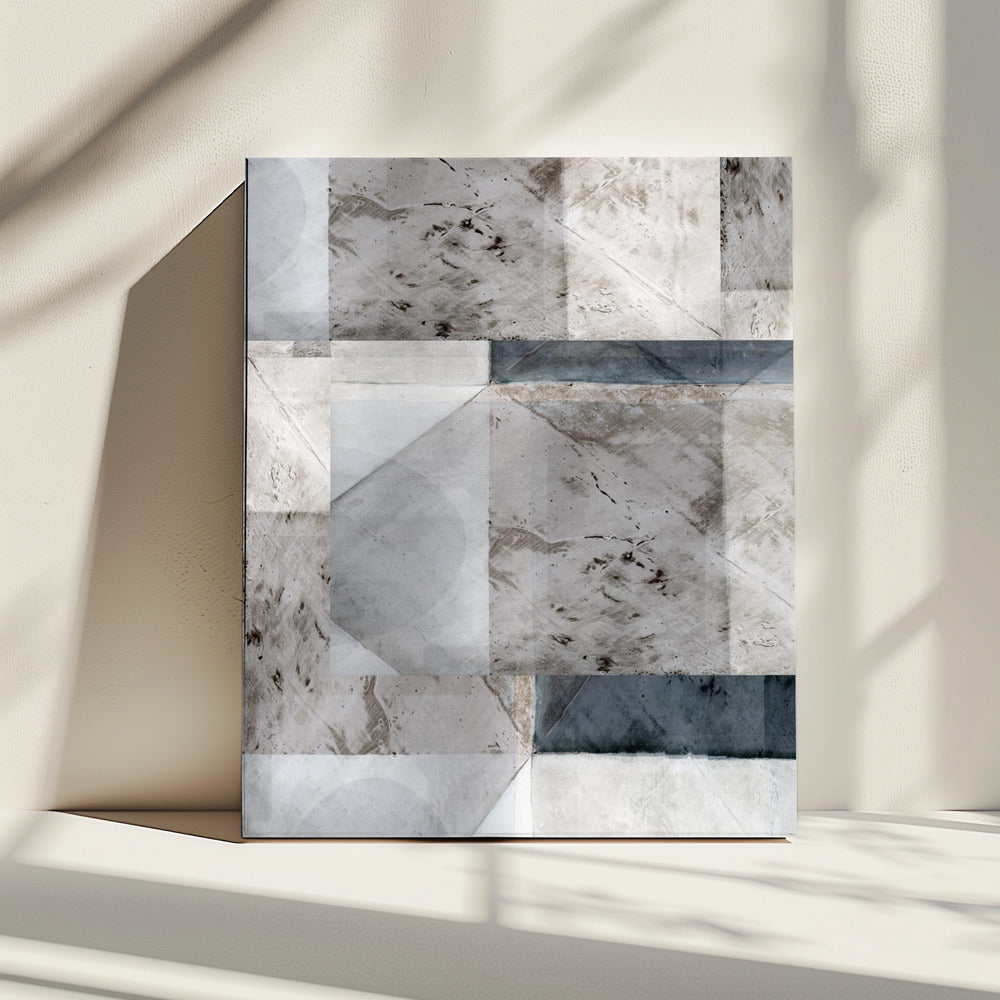 Abstract geometrisch patroon | Canvas