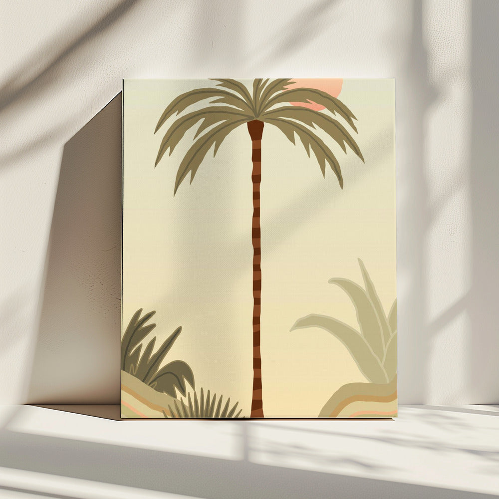 Palmen 03 | Canvas