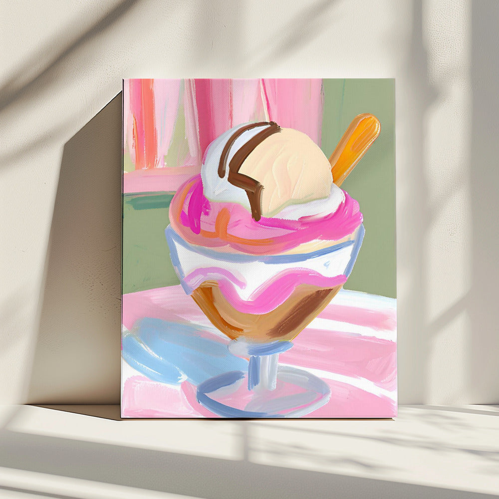 Zoete sorbetverrukking | Canvas