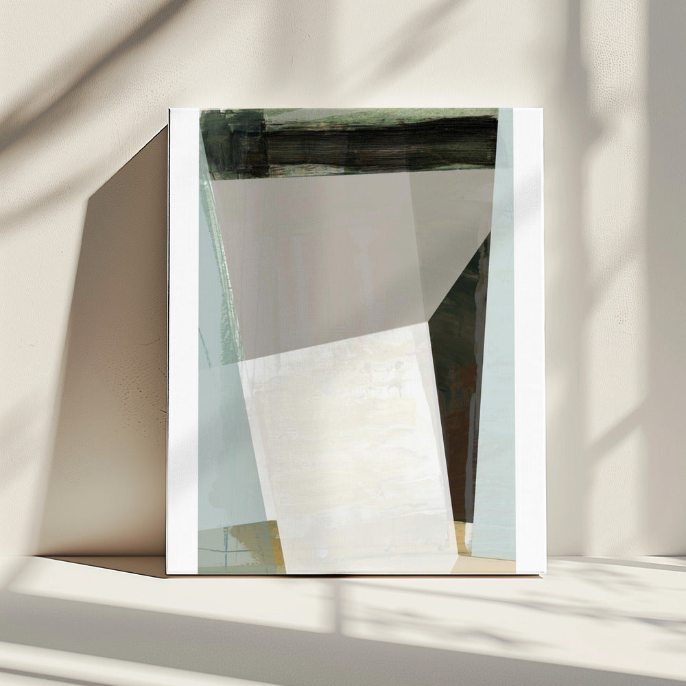 Verdeelde ruimte | Canvas