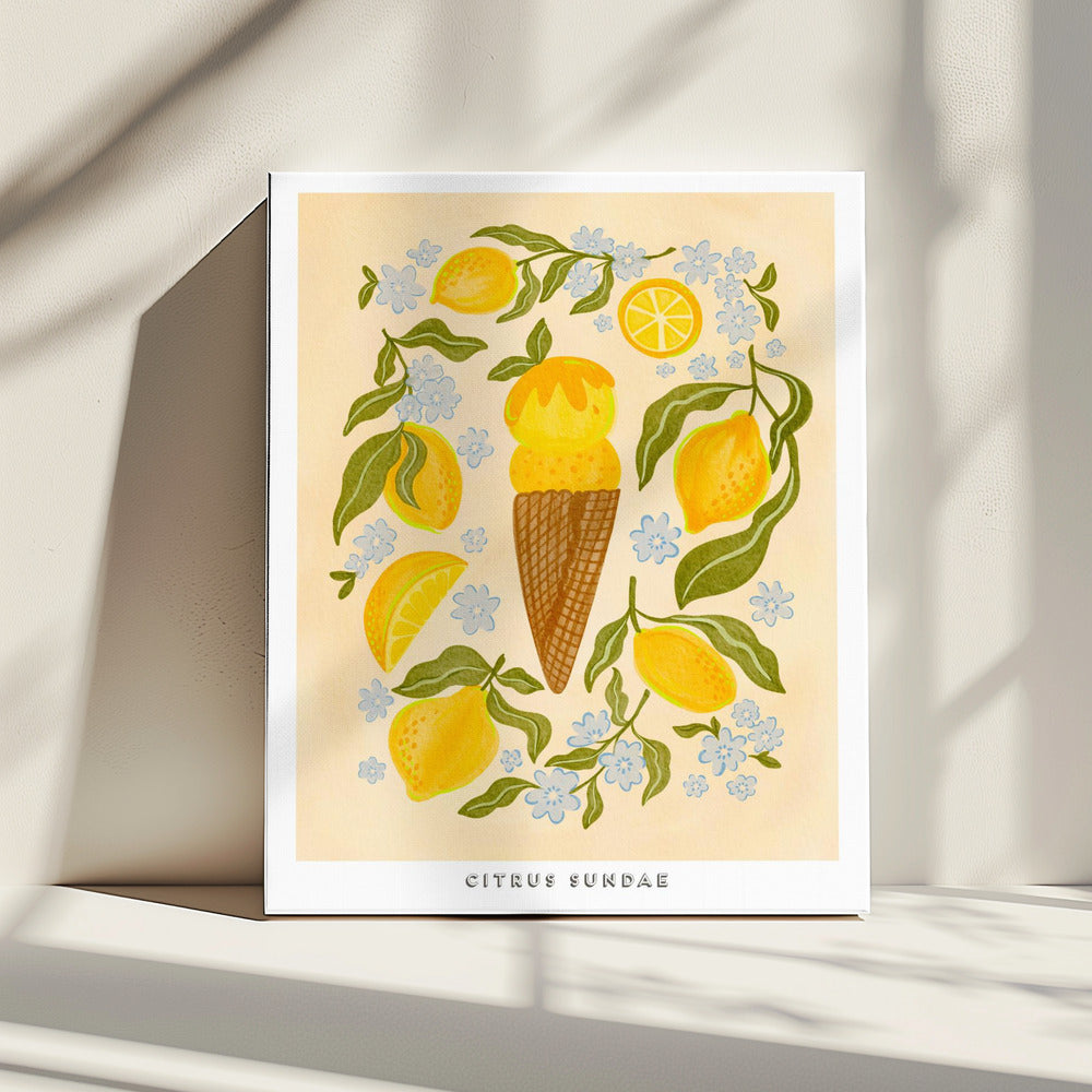 Citrusijscoupe | Canvas