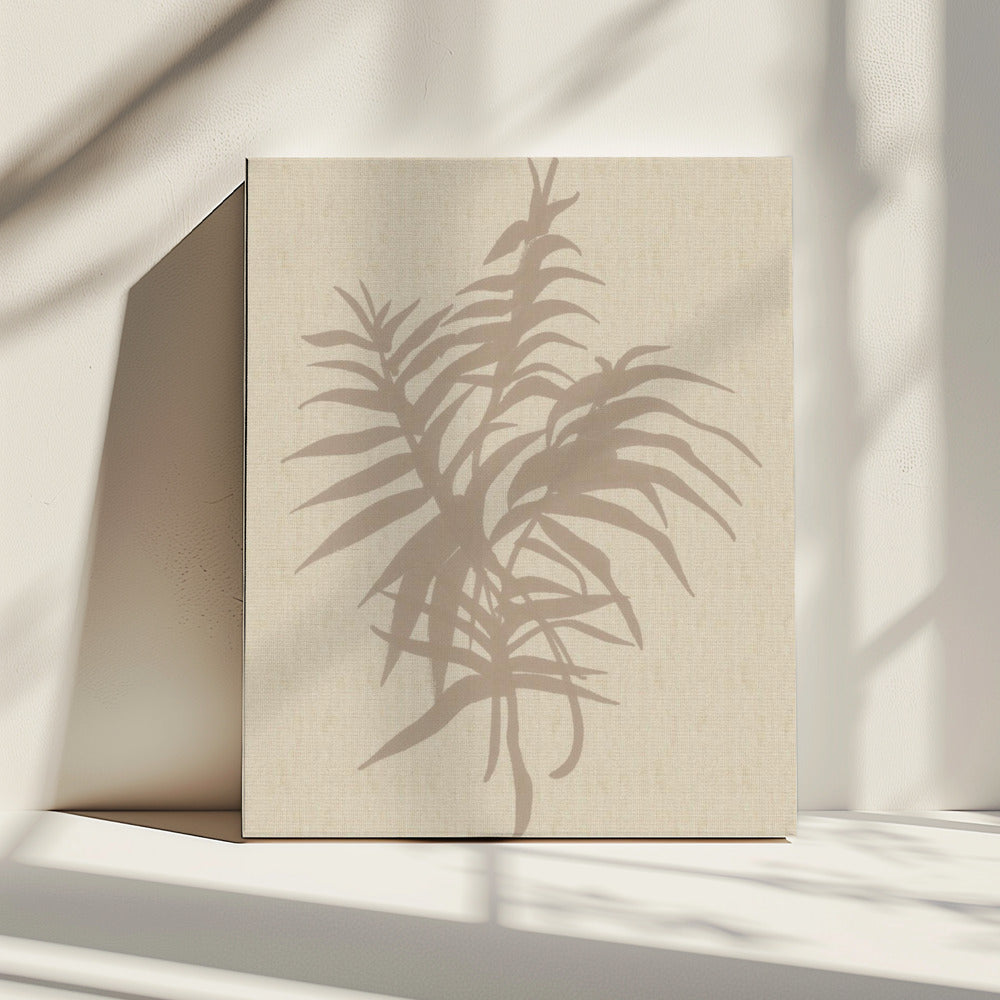 Plant Neutraal | Canvas