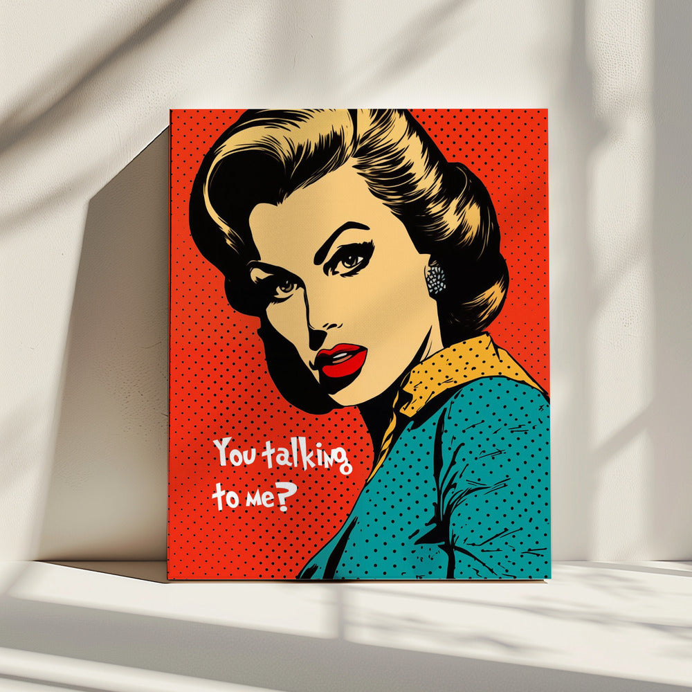 Retro Vertrouwen | Canvas