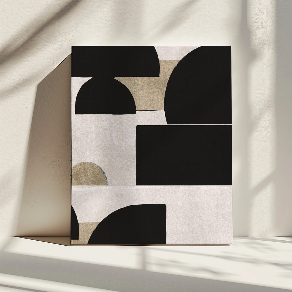 Schaduwspelvormen | Canvas