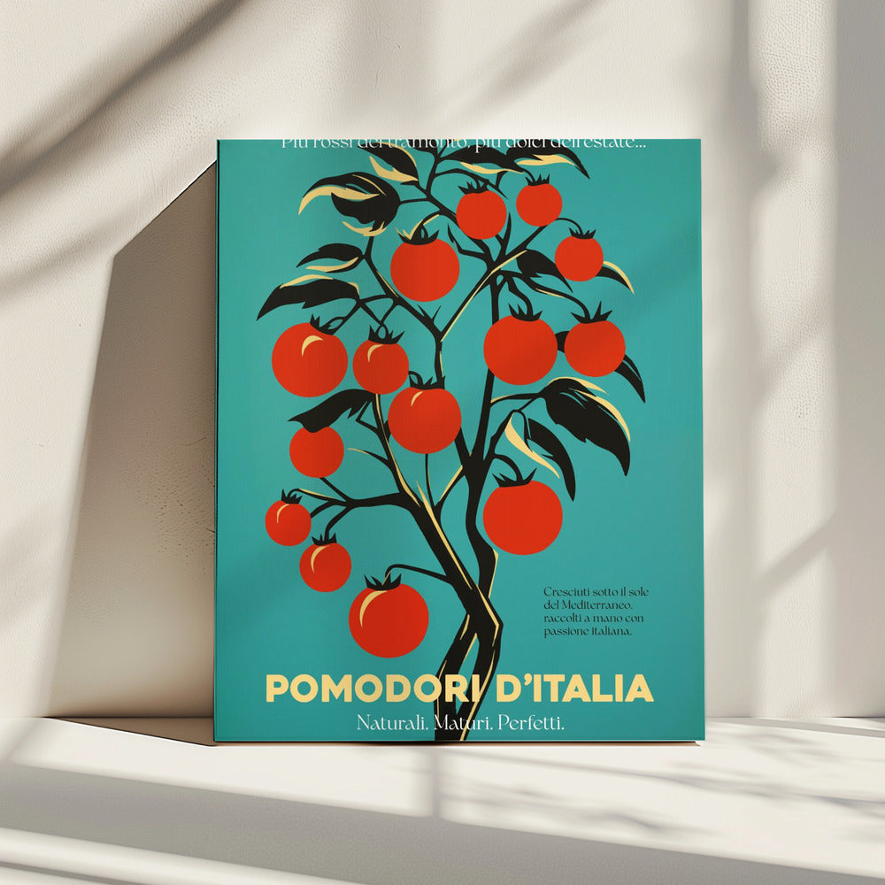 Levendige rode tomaten | Canvas