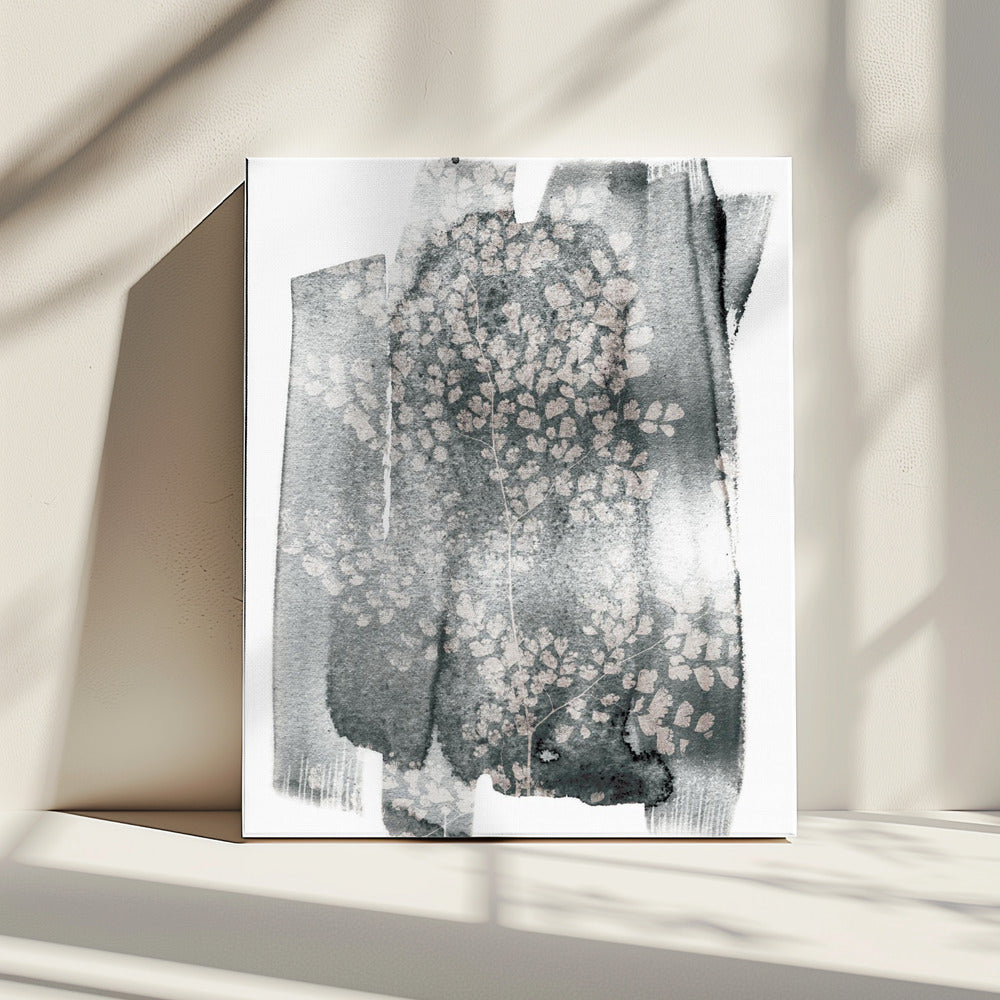 Abstracte aquarel delicate botanische patronen | Canvas