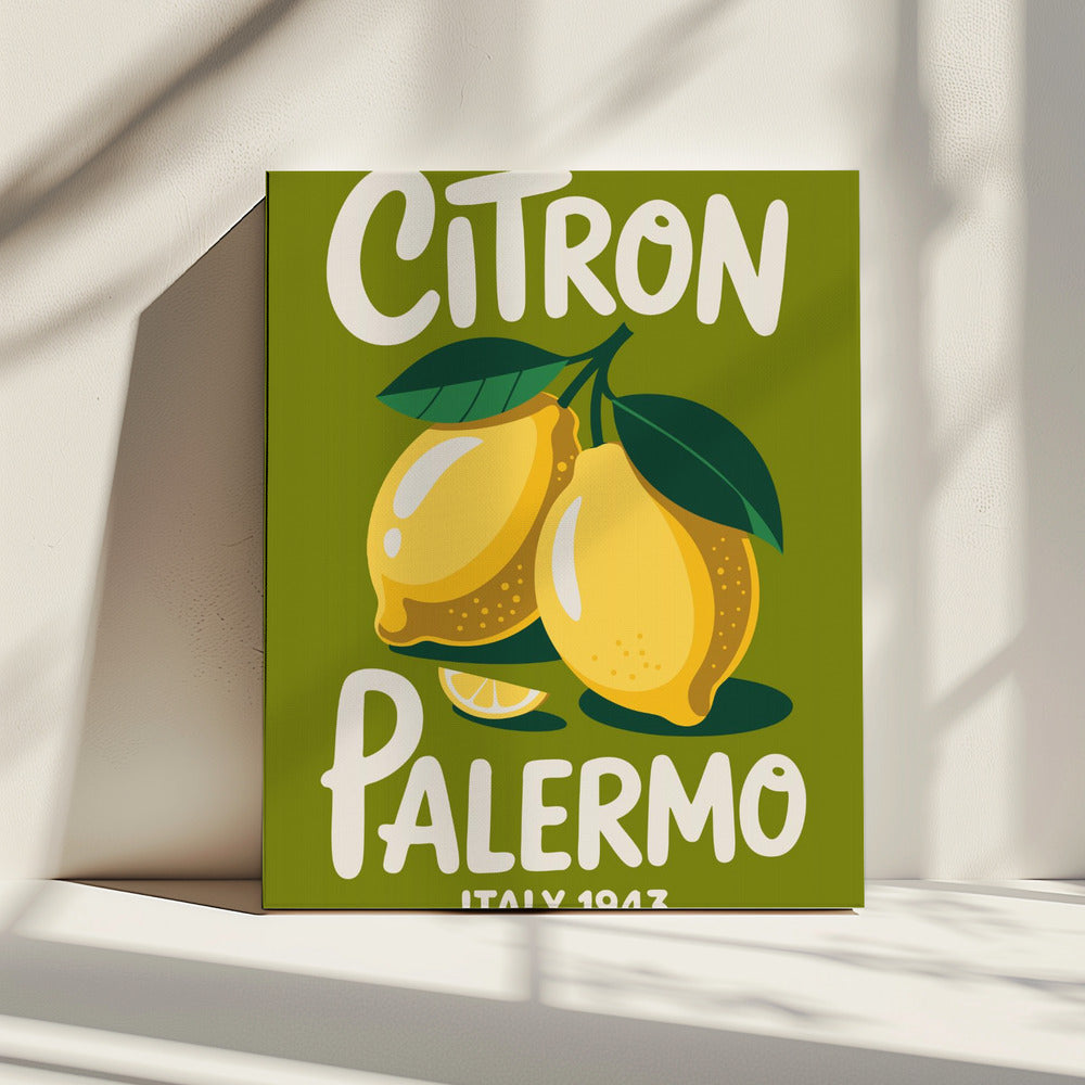 Citroenoogst | Canvas