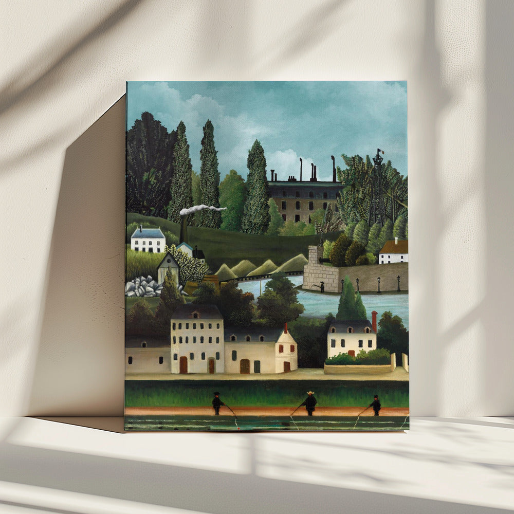 Henri Rousseau Kunst Gecombineerd | Canvas