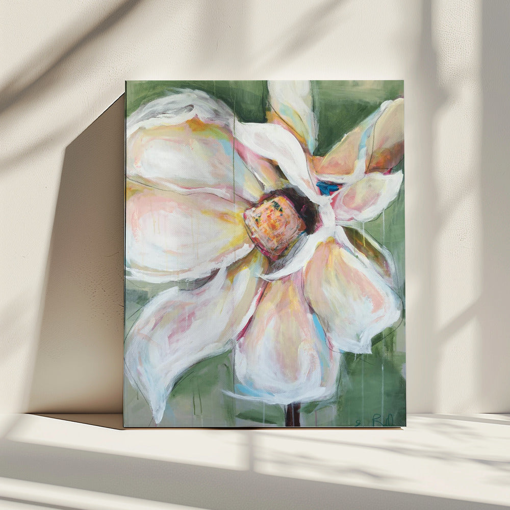 Roze Magnolia | Canvas