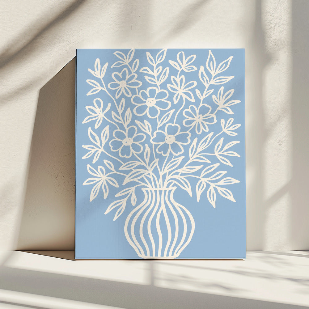 Bloemensereniteit | Canvas