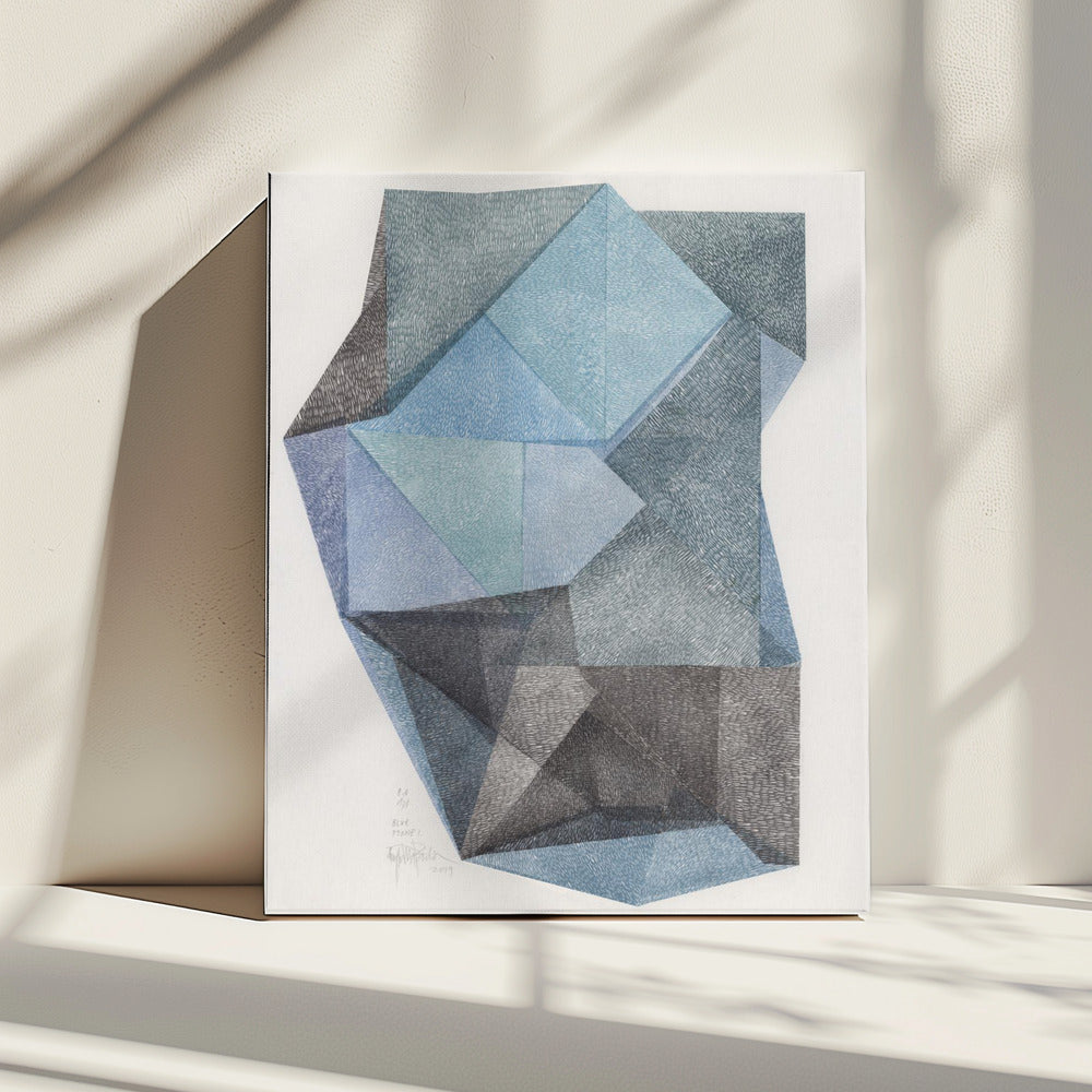 Blauwe Steen I. | Canvas