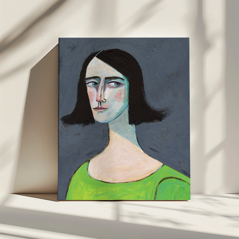 Woman Portrait - Never Look Back | Canvas