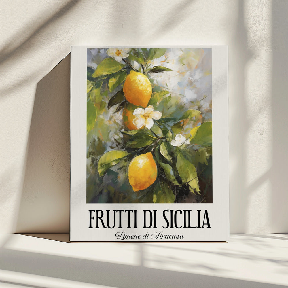 Fruit van Sicilië | Canvas