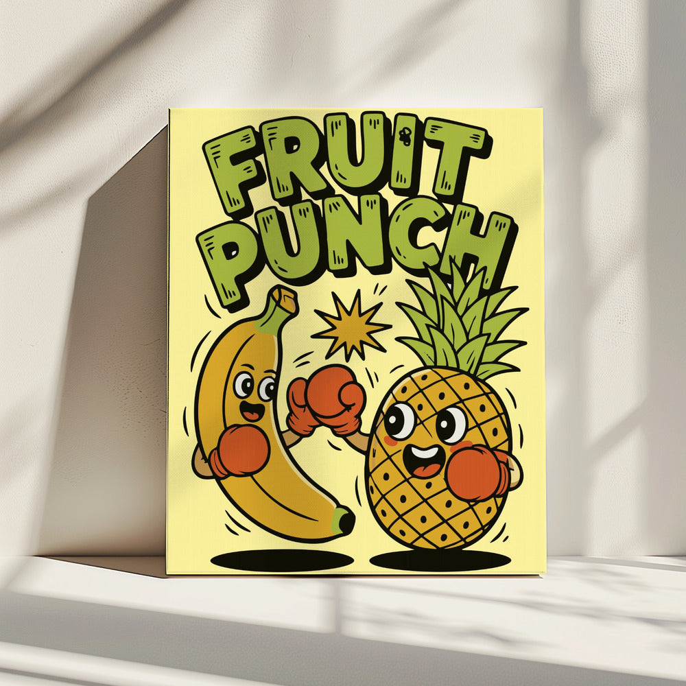 Fruit Punch Roze | Canvas