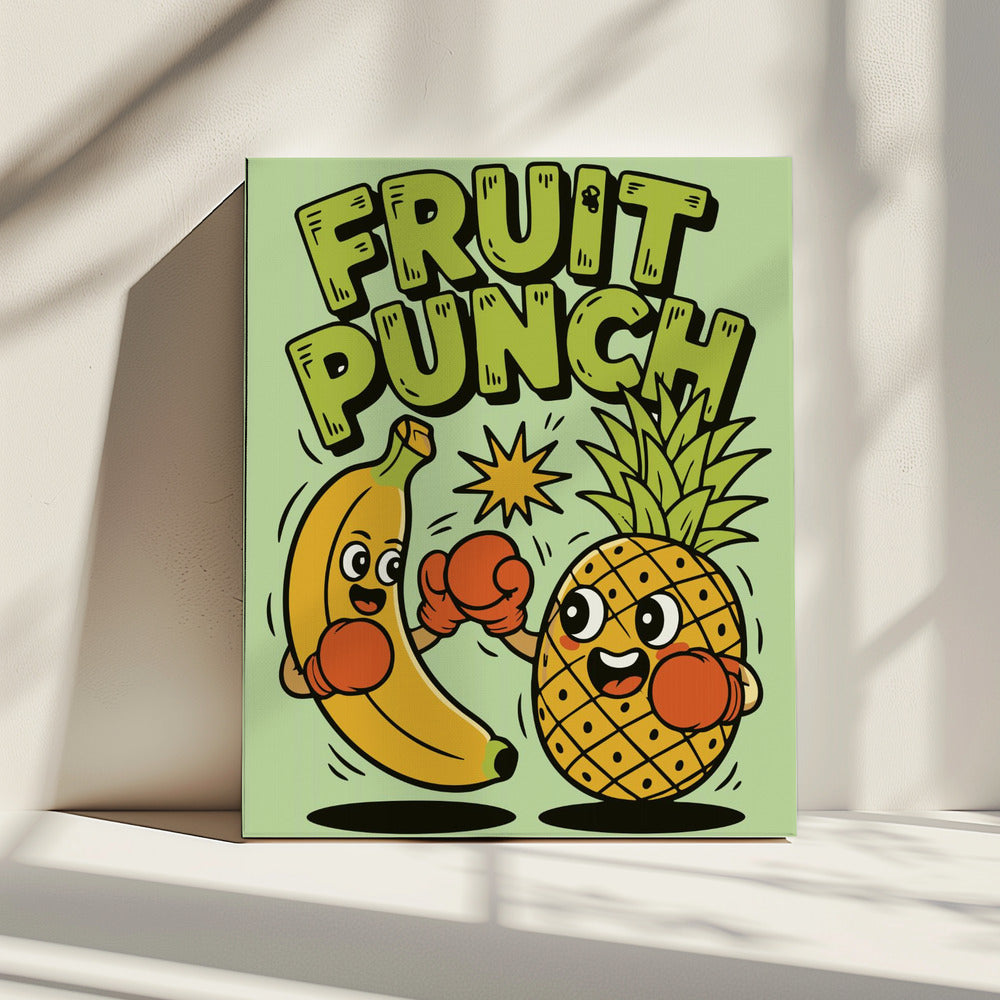 Fruit Punch Roze | Canvas