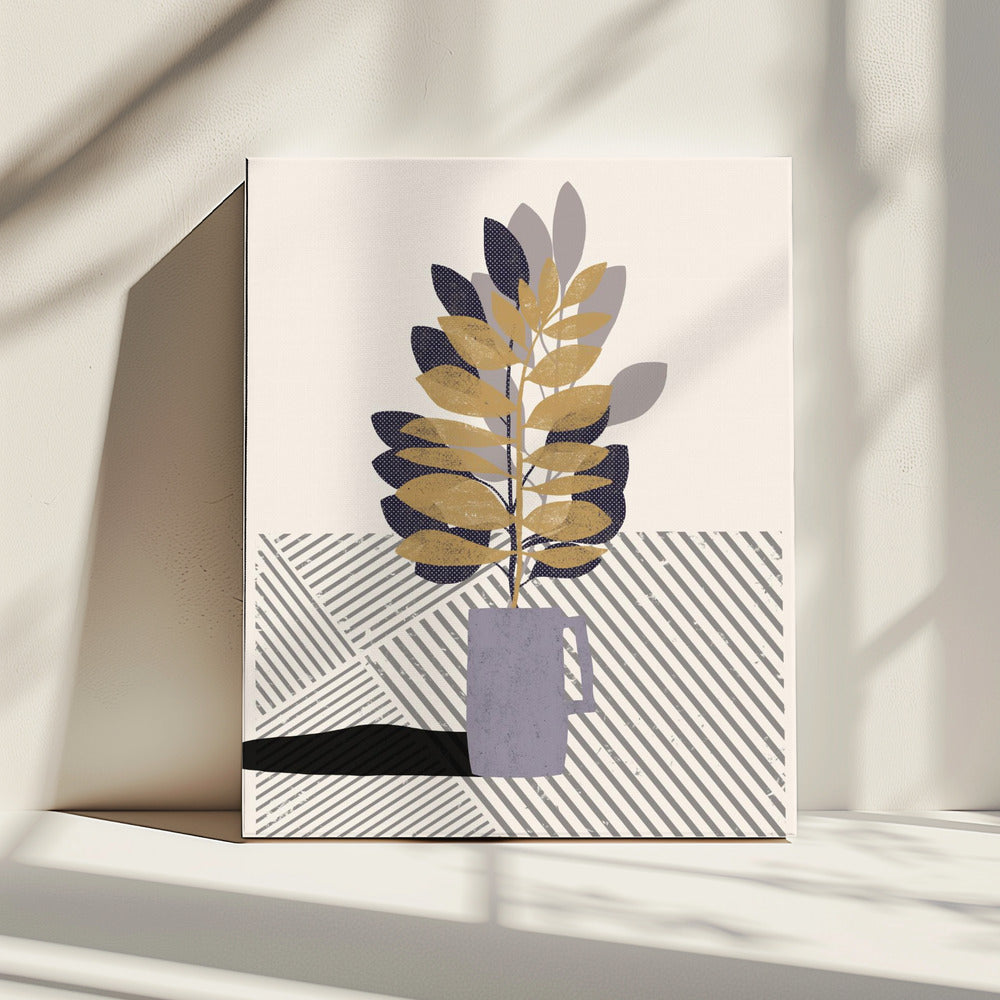 Vase a By Catsanddotz 5 To 7 30 X 42 Inches L | Canvas