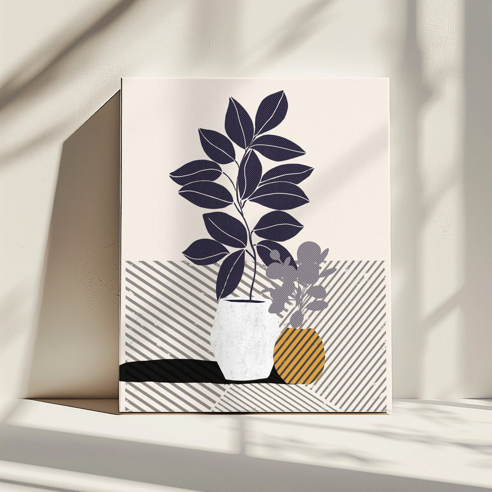 Vase B By Catsanddotz 5 To 7 30 X 42 Inches L | Canvas