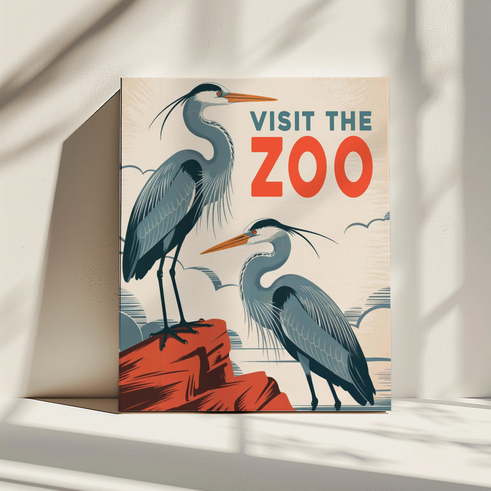 Bezoek de dierentuin | Canvas