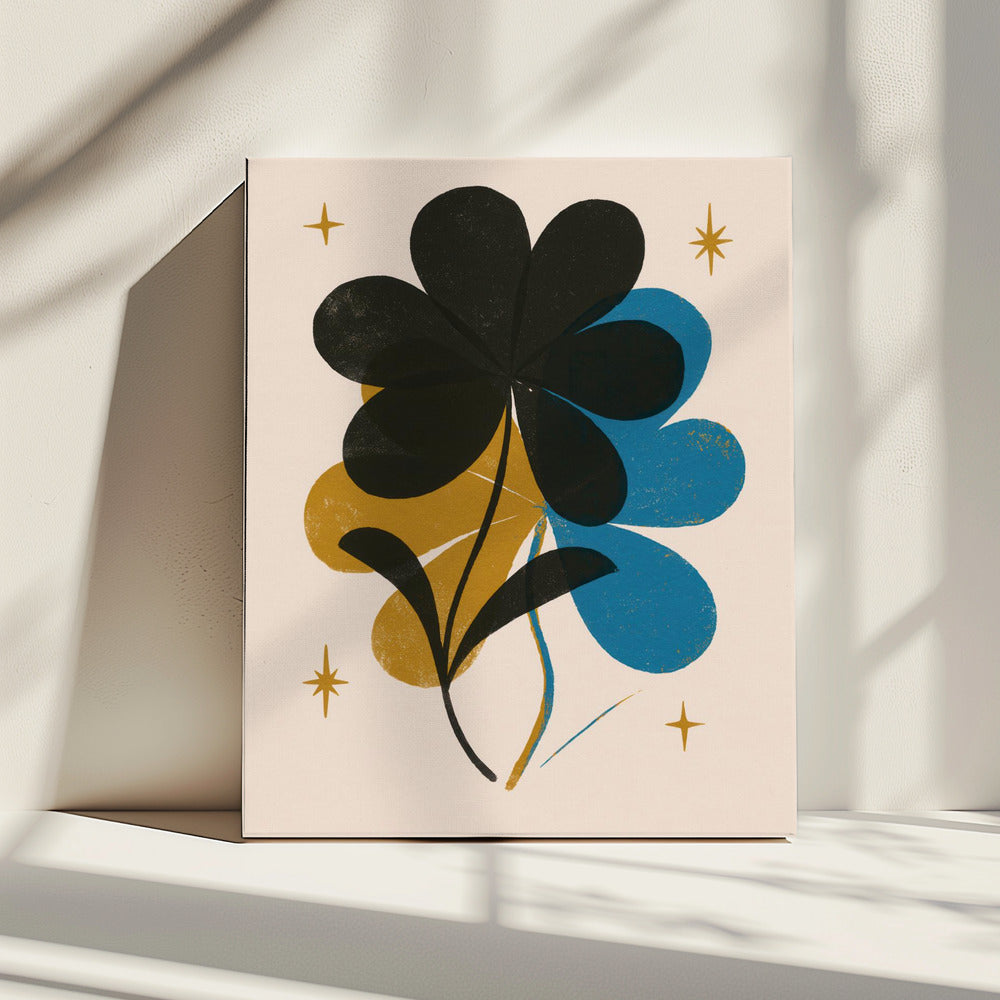 **Kleurrijke bloemblaadjes** | Canvas