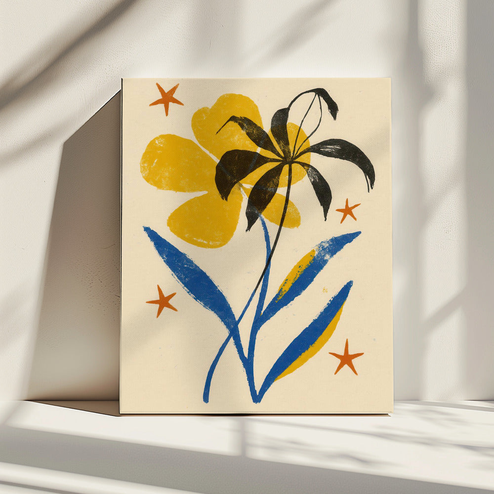 Sterrenbloemdans | Canvas