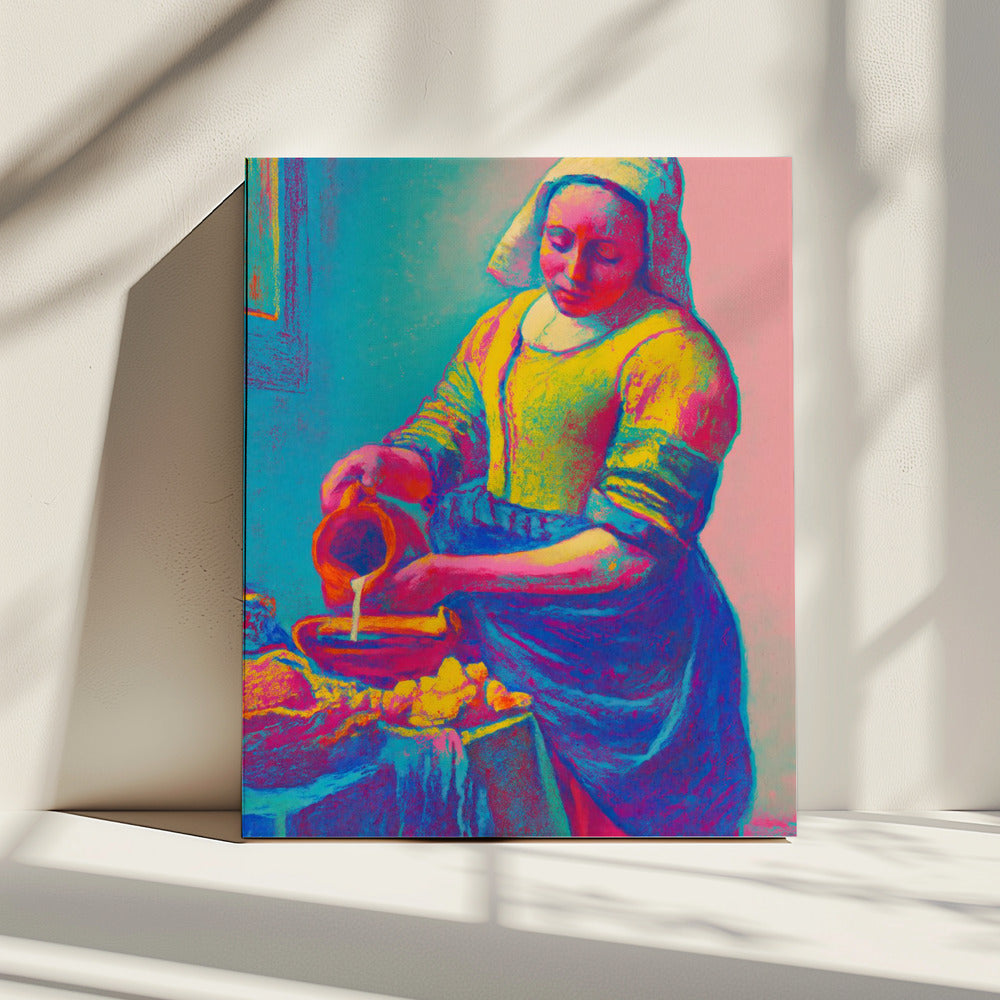 Psychedelisch gieten | Canvas