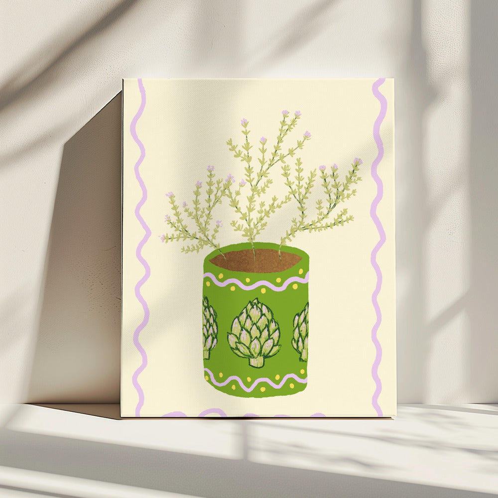 Artisjok & Tijm | Canvas