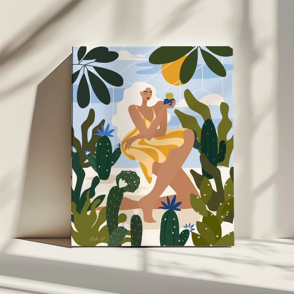Cactussenkas | Canvas