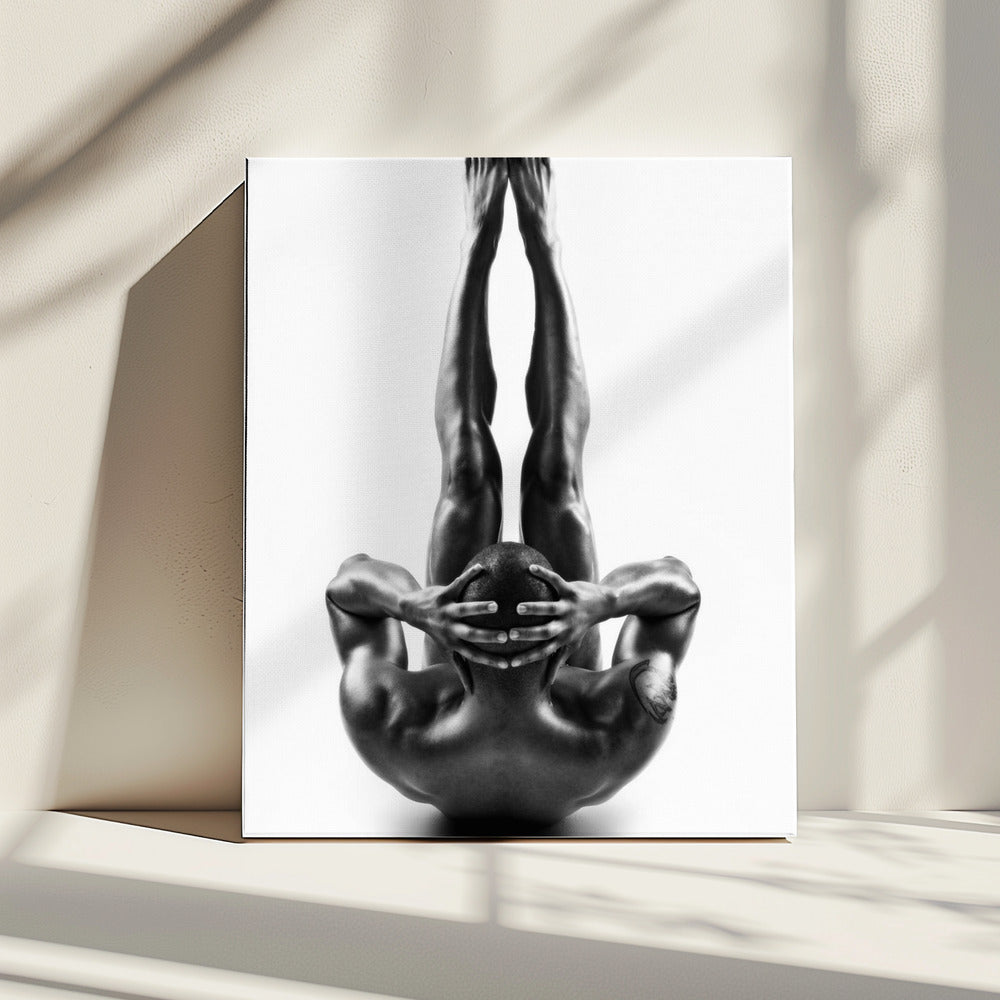 Metallic Naakt 1 | Canvas