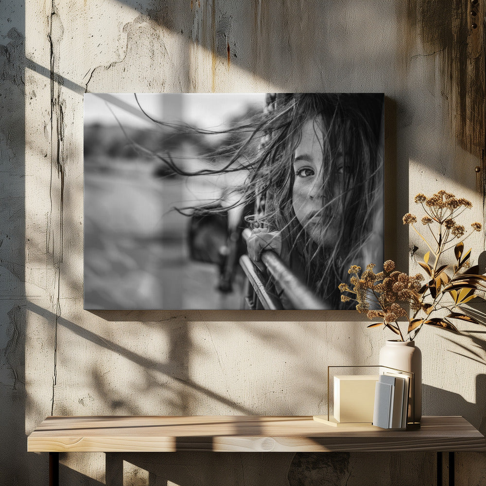 Ver van huis | Canvas