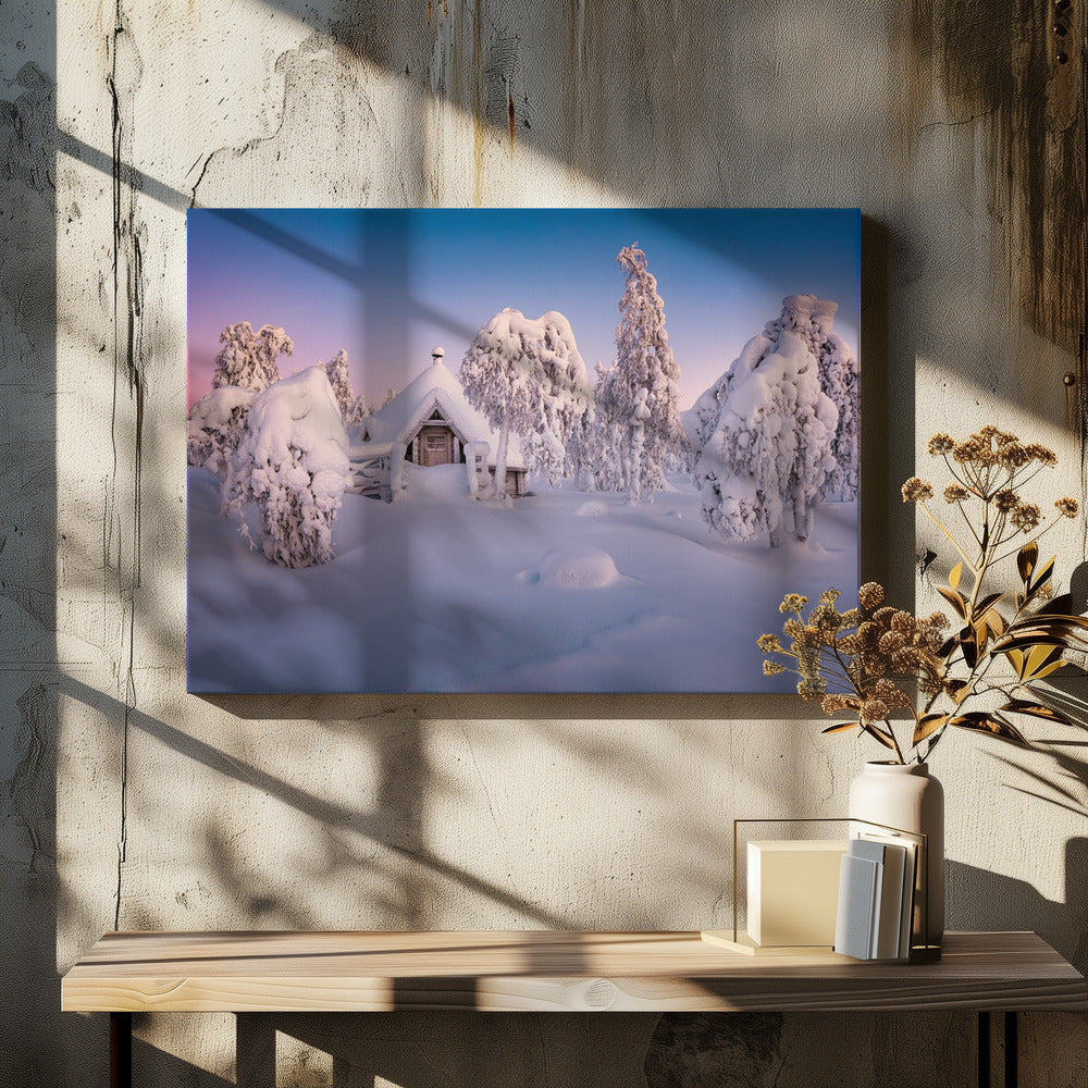 thuis, zoet thuis | Canvas