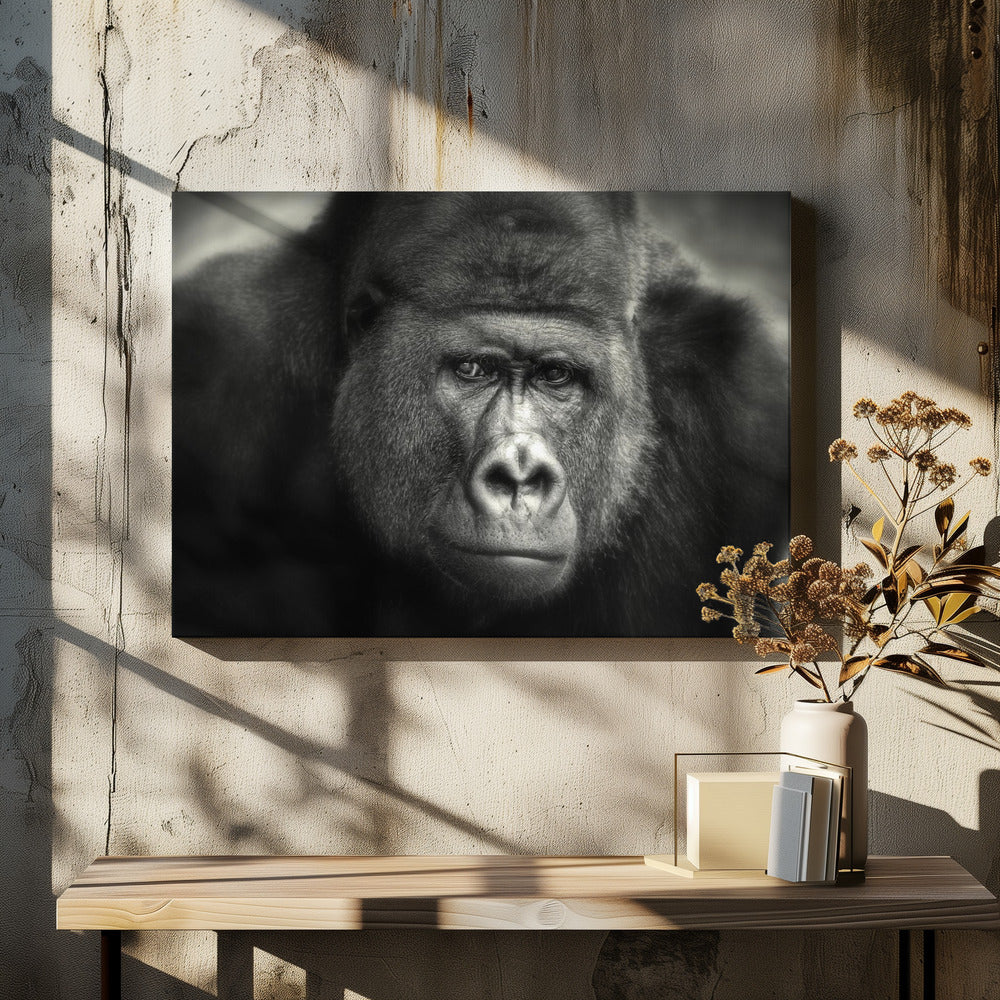 KLEINE GLIMLACH .... | Canvas