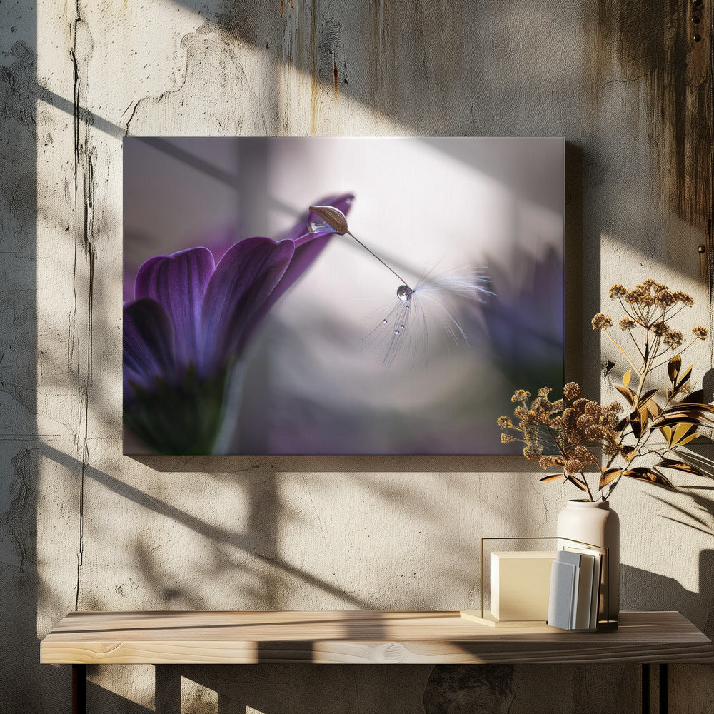Paarse regen | Canvas