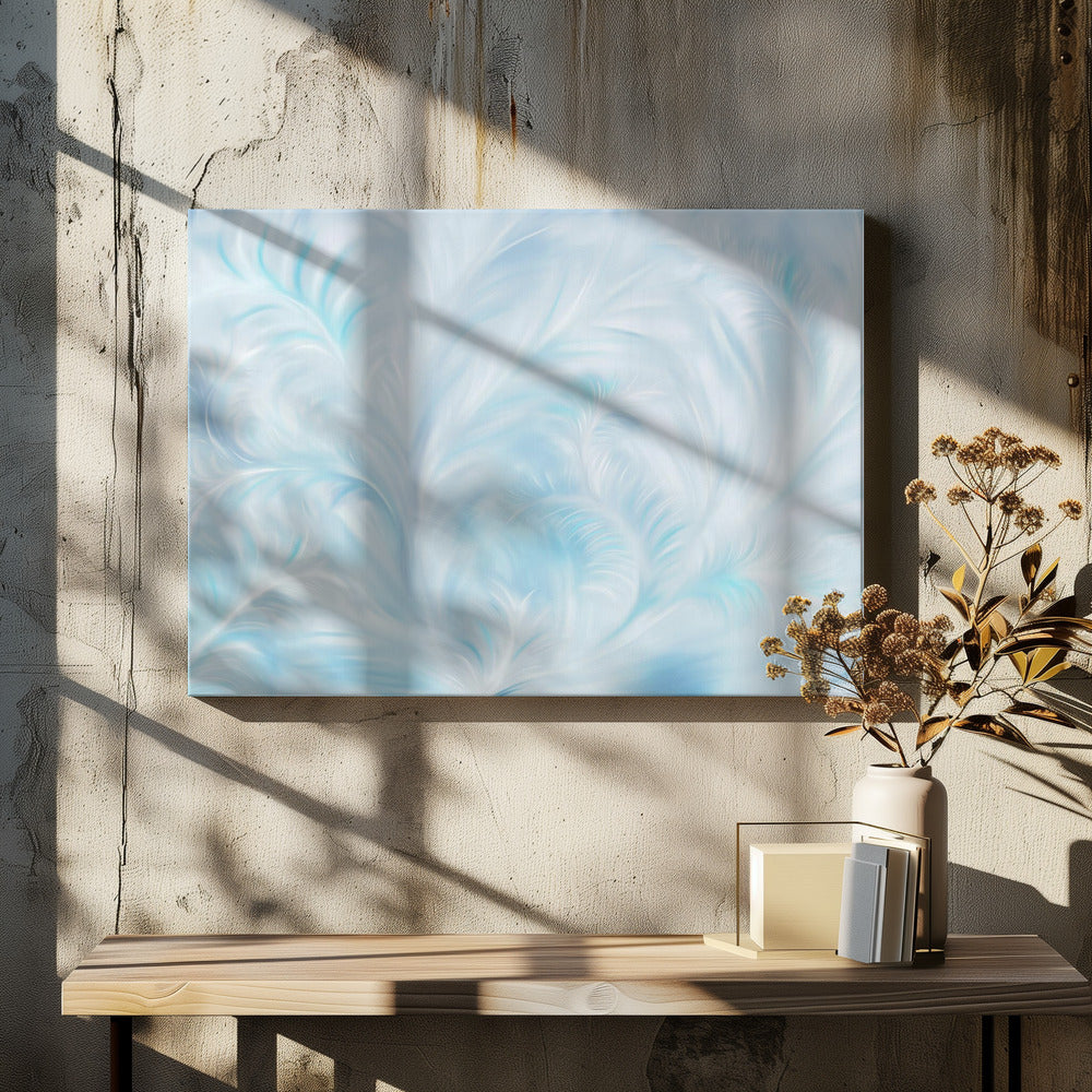 Gevederde fluisteringen | Canvas