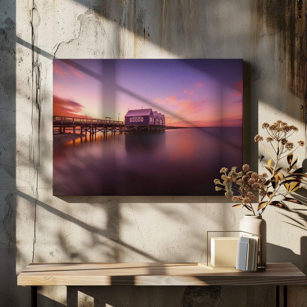Busselton Zonsondergang | Canvas