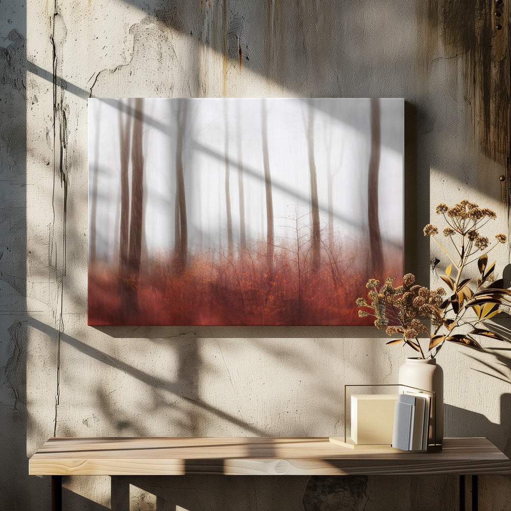 Eindeloze bossen | Canvas