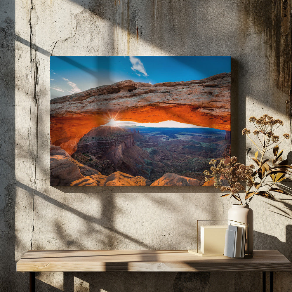Zonsopgang bij Mesa Arch | Canvas