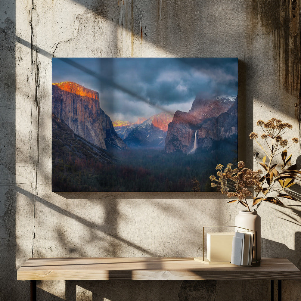 De Yin en Yang van Yosemite | Canvas