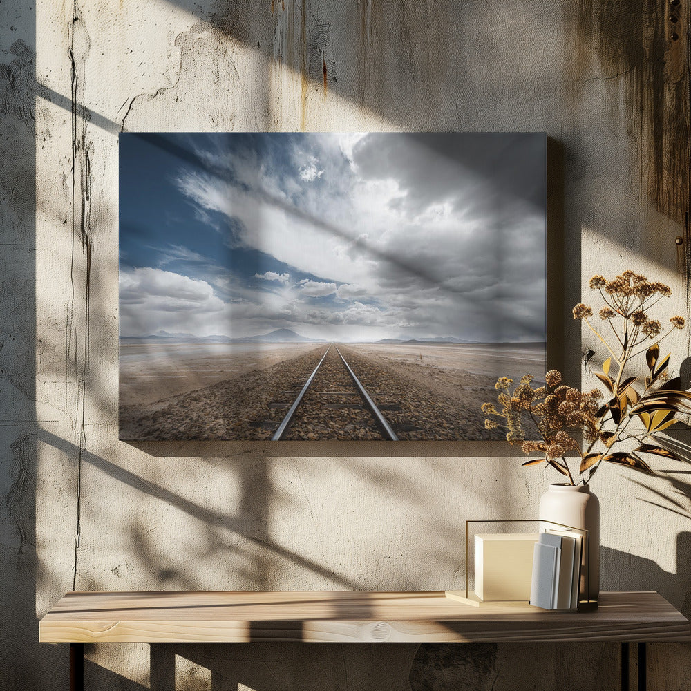 de lange weg | Canvas